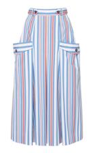 Stella Jean Cotton Midi Skirt