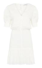 Rachel Gilbert Rae Textured Cotton Mini Dress
