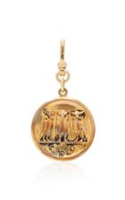 Lulu Frost One-of-a-kind Victorian Owl Charm C.1890