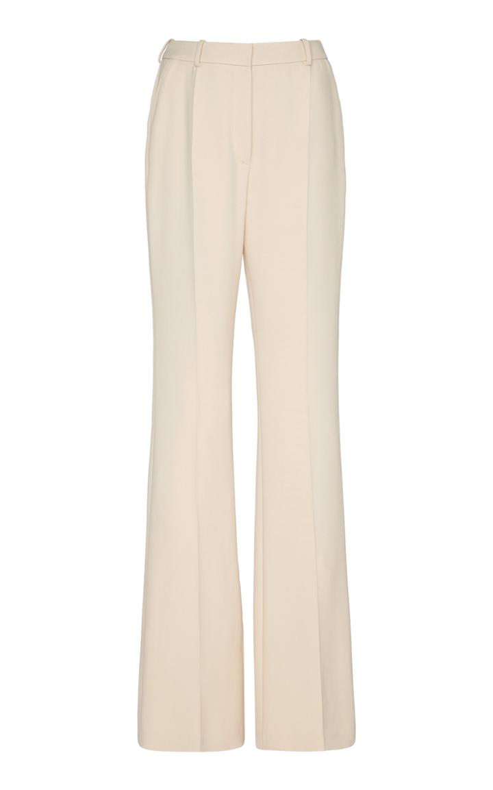 Moda Operandi Zuhair Murad High-rise Crepe Straight-leg Trousers Size: 34