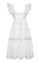 Ulla Johnson Rosalie Cotton And Silk Blend Dress