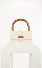 Moda Operandi Cult Gaia Tate Contrasting Leather Top Handle Bag