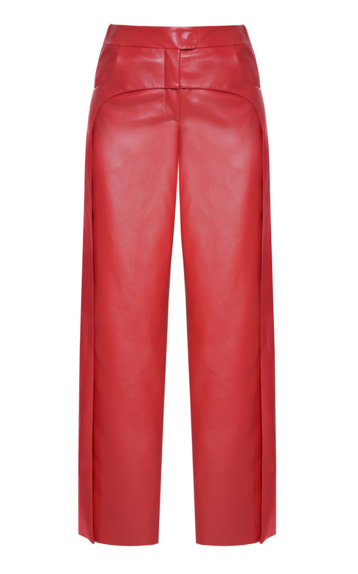 Moda Operandi Matriel Low Waist Faux Leather Pant