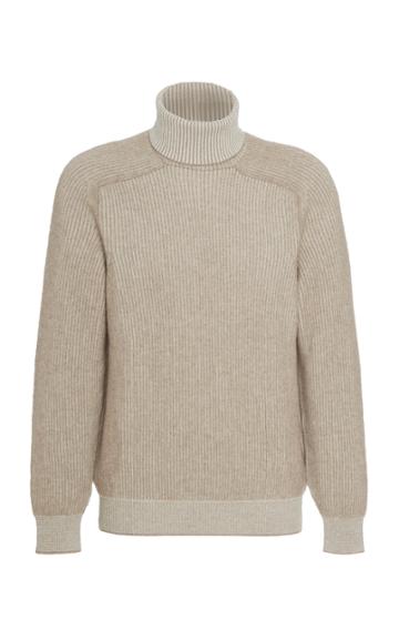 Sease Dinghy Ribbed Cashmere Sweater Size: M