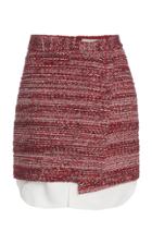 Moda Operandi Hellessy Dorothy Faux Wrap Mini Skirt With Detachable Shirt Tail