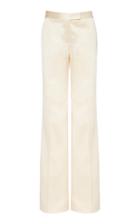 Moda Operandi Marina Moscone Flared Wool-blend Pants Size: 0