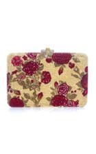 Moda Operandi Judith Leiber Couture Las Rosas Slim Slide Crystal Clutch