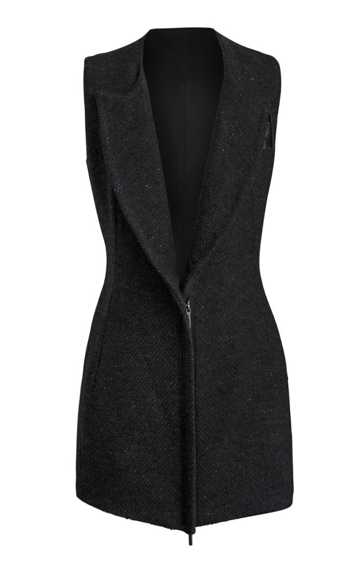 Maticevski Preface Wool-blend Vest Mini Dress