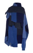 Burberry Merino Wool And Cashmere-blend Poncho