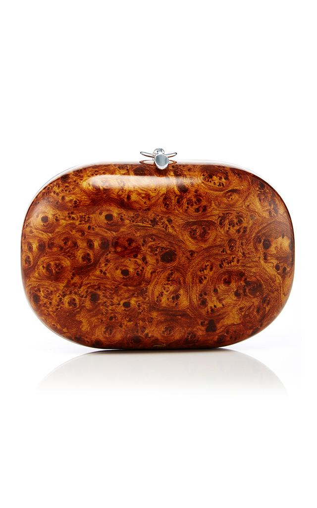 Jeffrey Levinson Burl Walnut Elina Gloss Clutch
