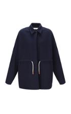 Moda Operandi Le17 Septembre Oversized Drawstring Cotton Jacket