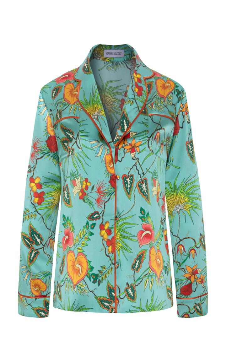 Adriana Iglesias Jammie Roc Tropical Jacket