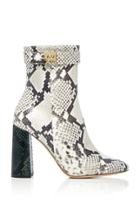 Rochas Python Stiletto Boot