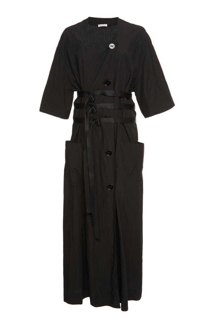 Tomas Maier Airy Poplin Cotton Maxi Dress