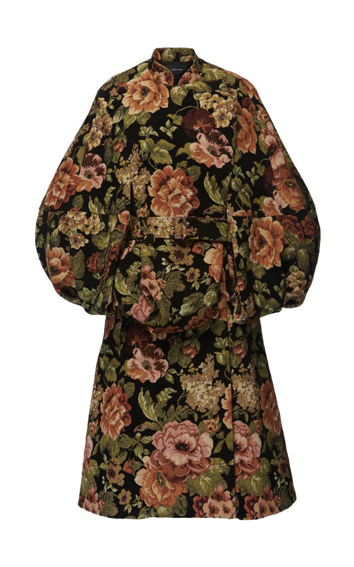 Simone Rocha Rose Tapestry Coat