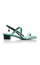 Yuul Yie Color-blocked Leather Sandals