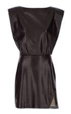 Moda Operandi Zeynep Aray Ec Leather Mini Dress