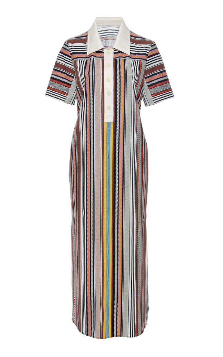 Tory Burch Striped Polo Dress