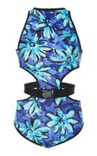 Michael Kors Collection Belted Racerback One Piece