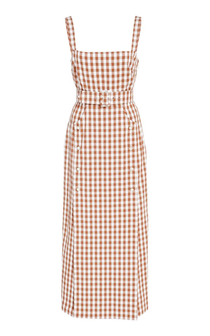 Lein Kirsty's Gingham Cotton-blend Dress