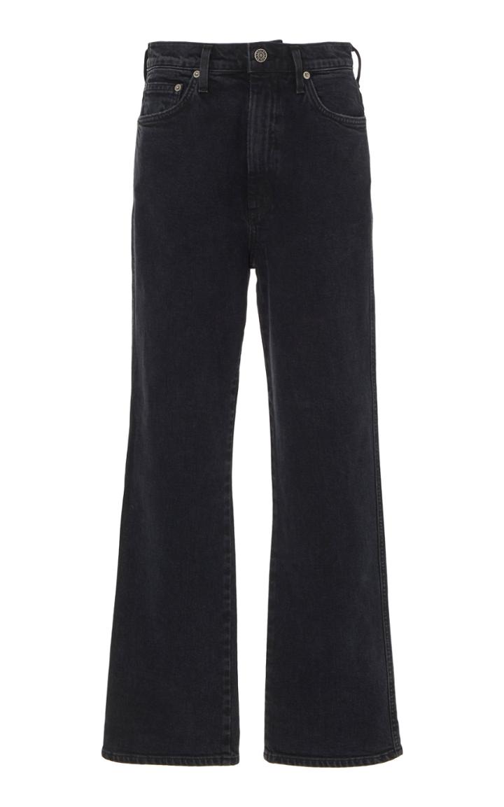 Agolde Pinch Waist High-rise Straight-leg Jeans