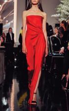 Moda Operandi Ralph Lauren Ashlynn Draped Silk Gown Size: 0