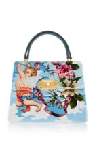 Dolce & Gabbana Welcome Bag In Printed Leather