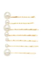 Jennifer Behr Set-of-seven Perla Faux Pearl-embellished Bobby Pins