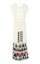 Oscar De La Renta Bateau-neck Ribbed Dress