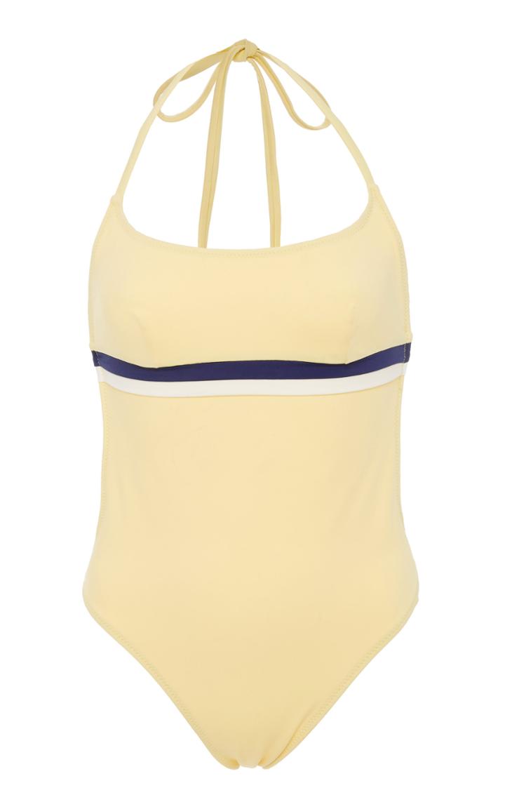 Solid & Striped Marina Open Back One Piece Swimsuit