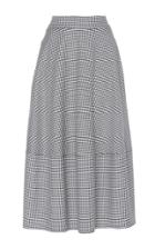 Paskal High Waisted Checkered Skirt