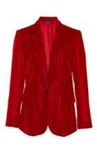 Jill Stuart Grace Velvet Blazer