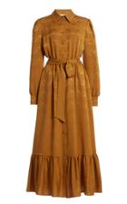 Moda Operandi Giuliva Heritage Collection The Beatrice Silk-jacquard Dress