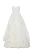 Carolina Herrera The Adeline Embroidered Tulle Gown