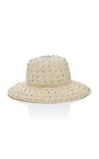 Yestadt Millinery Seed Bead-embellished Straw Hat