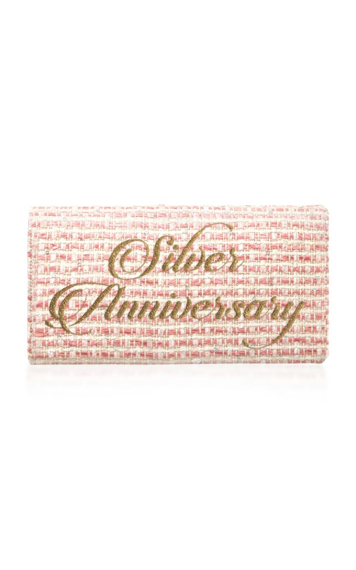 Preciously Paris Anniversary Tweed Clutch