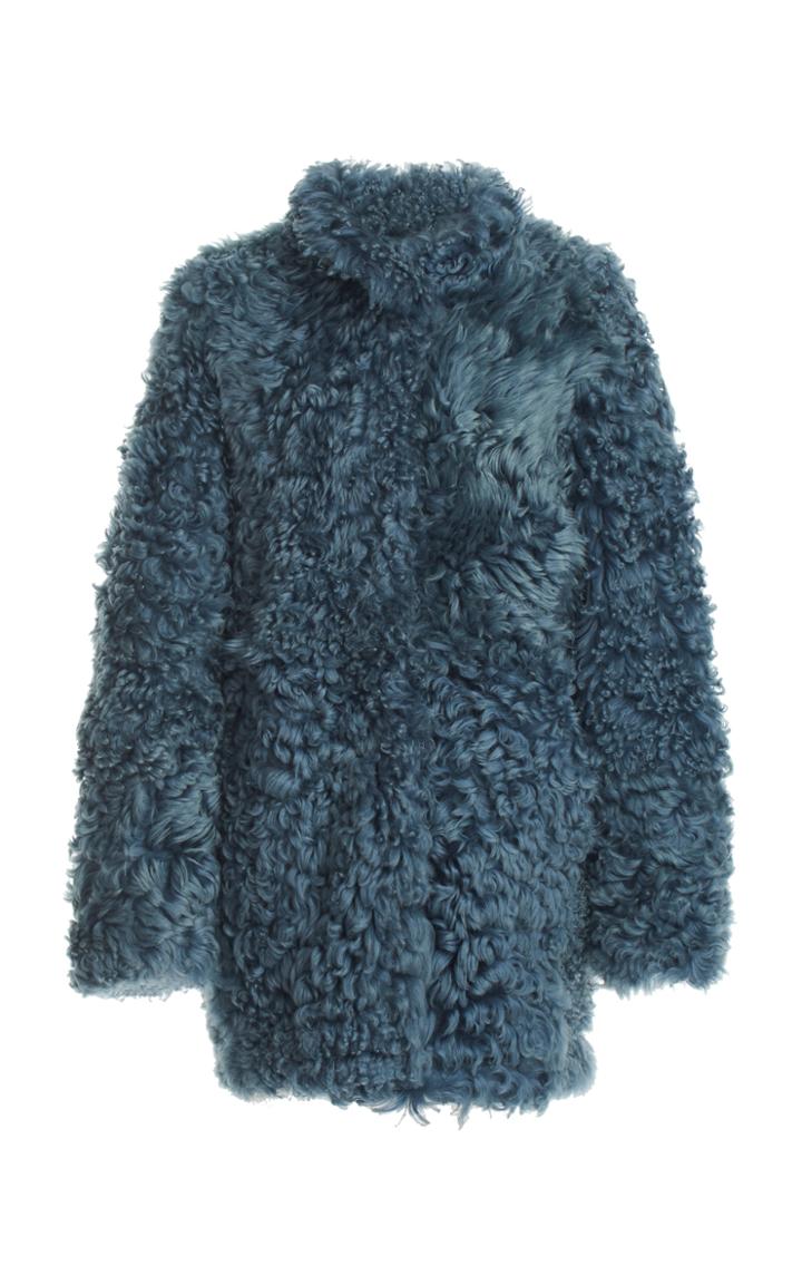 Moda Operandi Petar Petrov Macawi Toscana Shearling Coat