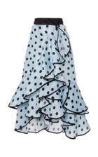 Johanna Ortiz M'o Exclusive Belle Poque Silk Organza Skirt