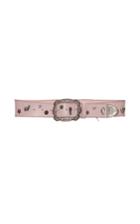 Vivetta Embellished Gerride Leather Belt