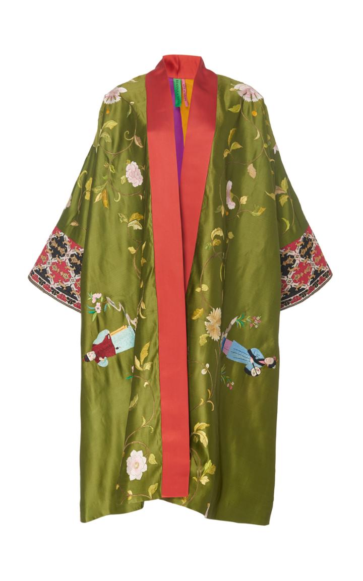 Rianna + Nina Exclusive One Of A Kind Silk Coat