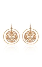 Misahara Lavi 18k Rose Gold Diamond Earrings