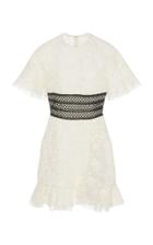 Giambattista Valli Macram Lace Mini Dress