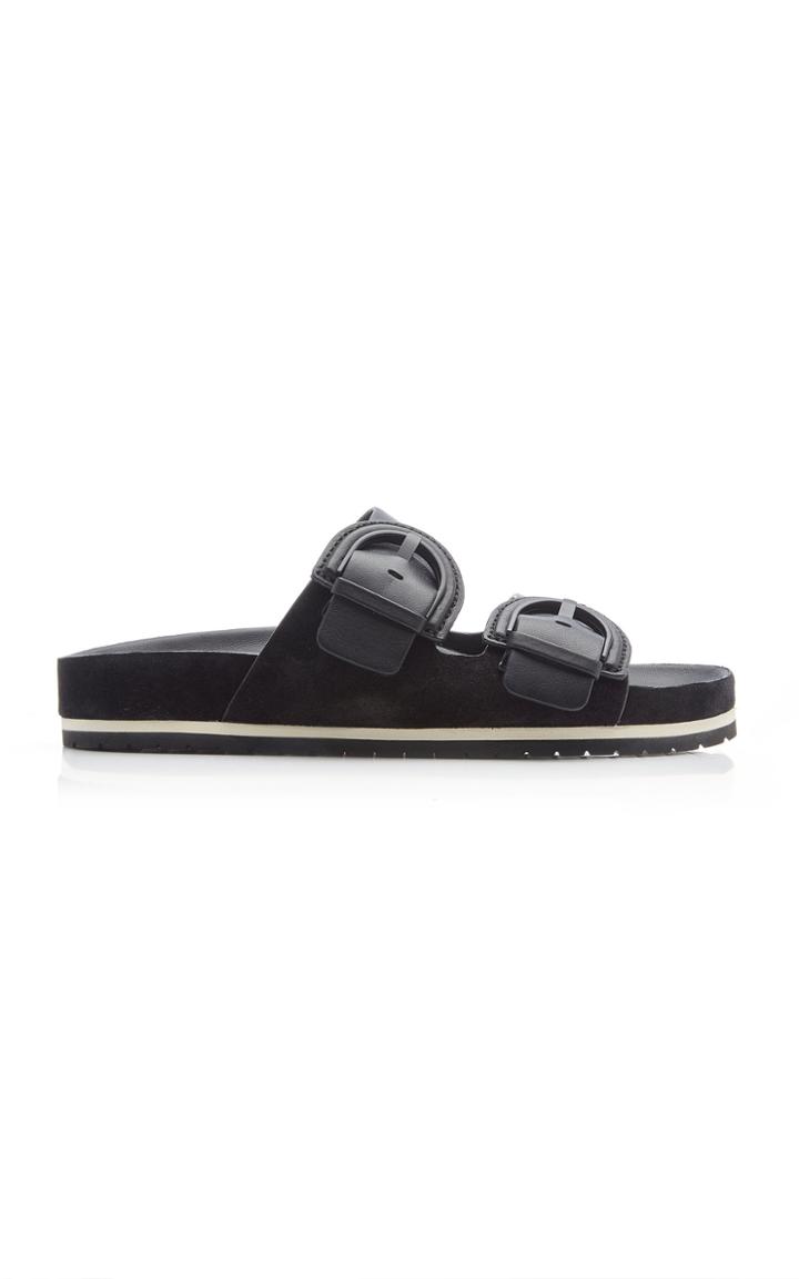 Moda Operandi Vince Glyn Leather Slides Size: 6