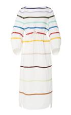 Rosie Assoulin Striped Cotton Maxi Dress