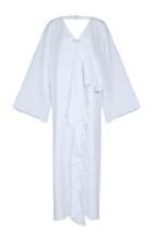 Madiyah Al Sharqi White Frill Dress