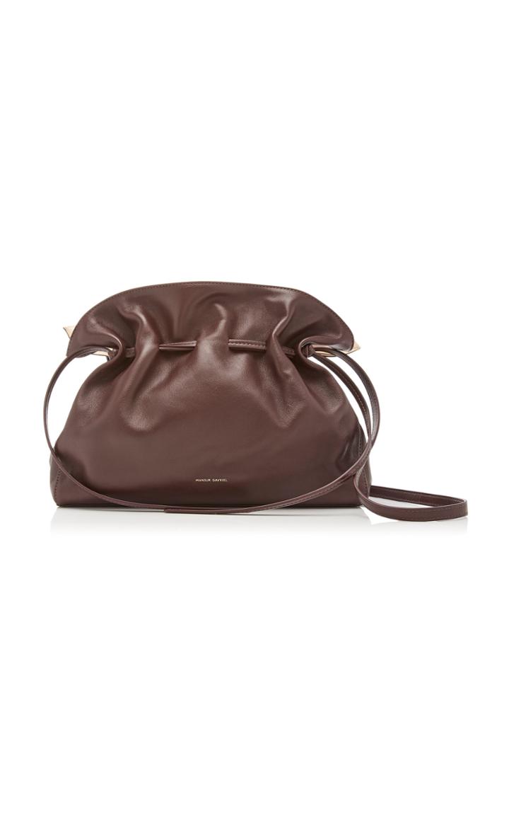 Mansur Gavriel Protea Leather Shoulder Bag