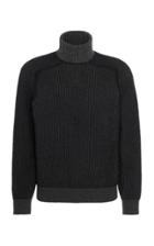 Sease Dinghy Ribbed Cashmere Rollneck Sweater