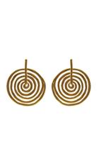 Moda Operandi Cano Camino 24k Gold-plated Spiral Earrings