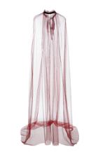Monique Lhuillier Tulle Cape