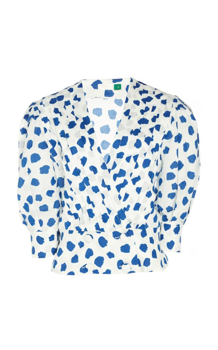 Rixo London Chanel Cotton Top